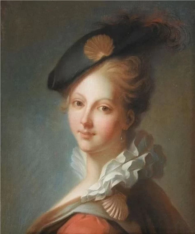 Ritratto di giovane donna alla moda